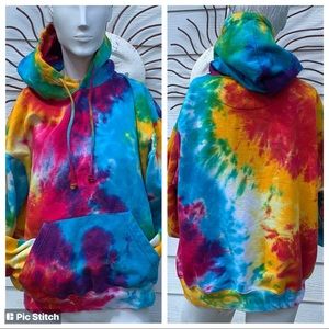Tie Dye Clothing Co—Hoodie—Large